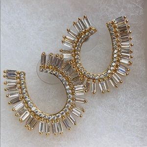 Stella and Dot earrings, supper sparkling! New!